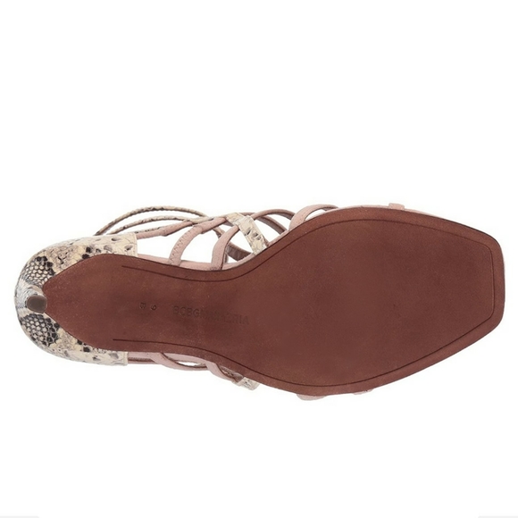 BCBGMAXAZRIA Ilsa snake print Heeled Sandal size 9 - Picture 4 of 7